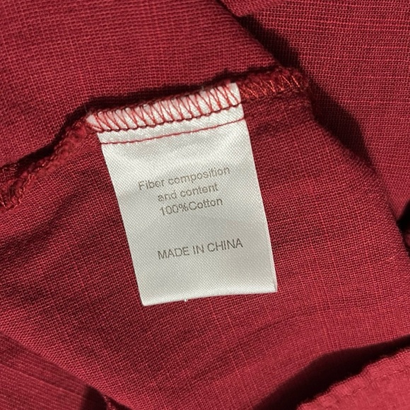 Apraw  Top Burgundy - Picture 6 of 7